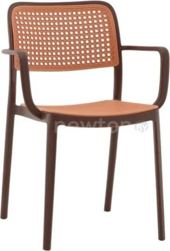 Стул Stool Group Yona с подлокотниками PP-297 (коричневый)