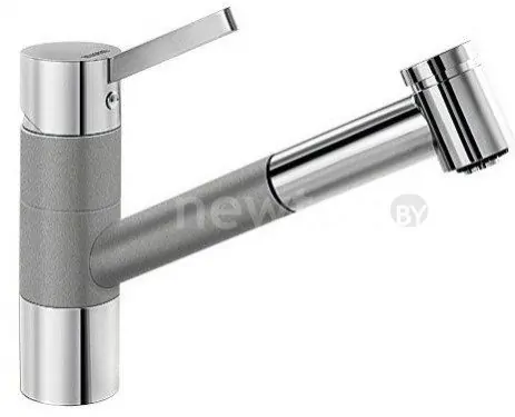 Смеситель Blanco Tivo-S Silgranit (хром/алюметаллик) [517611]