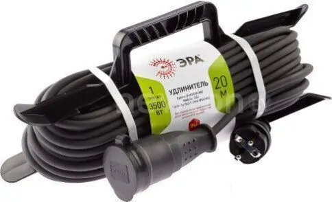 Удлинитель ЭРА UFx-1e-3x2,5-20m-IP44(KG) Б0050871
