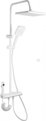 Душевая система Ekko E2509-8 (белый матовый)
