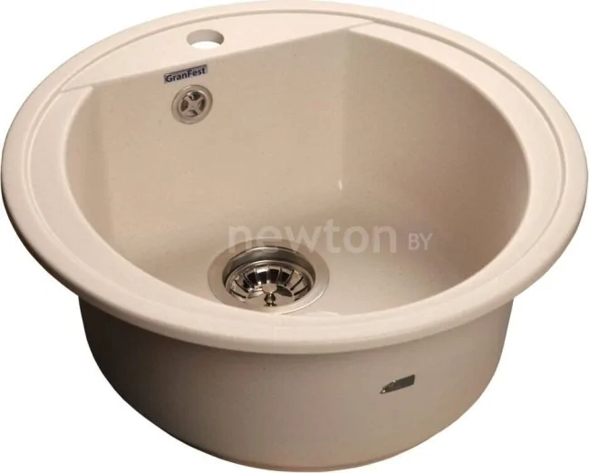 Кухонная мойка GranFest GF-R-L-500 (белый)