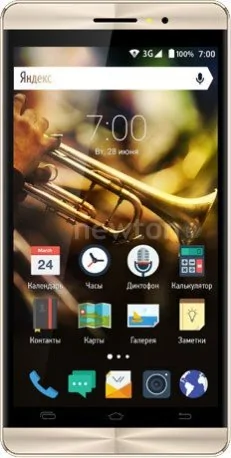 Телефон Vertex Impress Jazz Black/Gold
