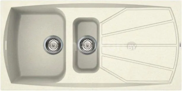 Кухонная мойка Smeg LSE1015P-2