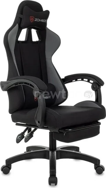 Игровое (геймерское) кресло Zombie Shadow (черный/серый)