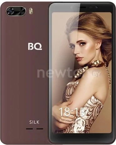 Телефон BQ-Mobile BQ-5520L Silk (коричневый)