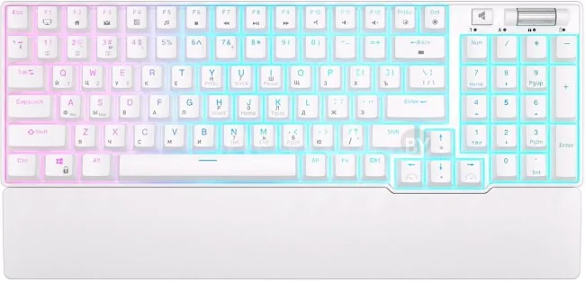 Клавиатура Royal Kludge RK96 RGB (белый, RK Red)