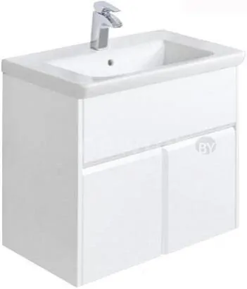 Roca Тумба Up 70 ZRU9303011 с умывальником Gap 70 (белый)
