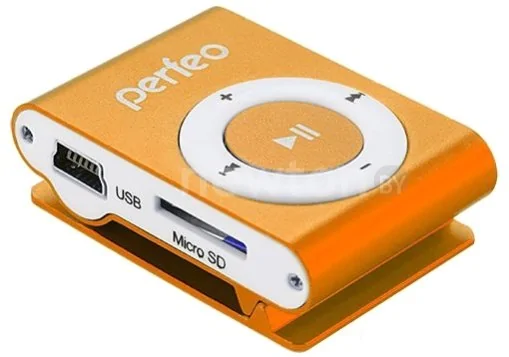 MP3 плеер Perfeo Titanium Lite (оранжевый)