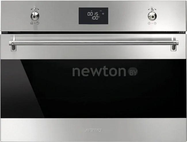 Паровой духовой шкаф Smeg SF4390VX