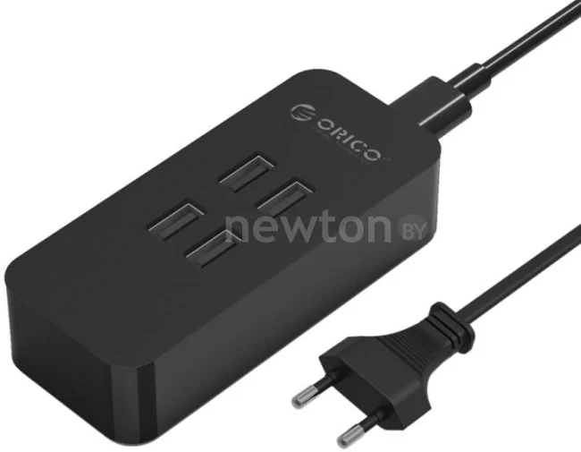 Зарядное устройство Orico DCV-4U-EU-BK