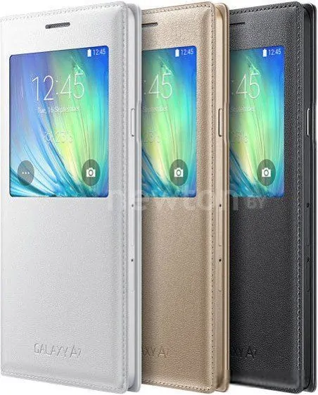 Чехол Samsung S View Cover для Samsung Galaxy A7 (EF-CA700B)