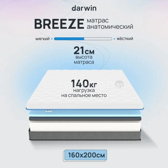 Матрас Darwin Breeze 180x200