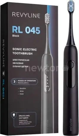 Электрическая зубная щетка Revyline RL 045 (черный)