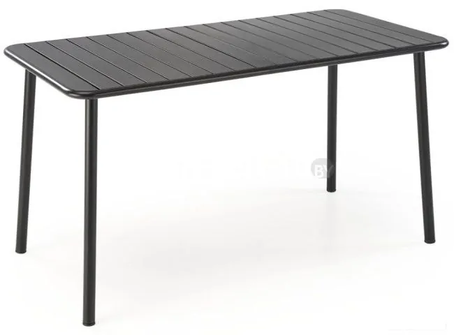 Кухонный стол Halmar Bosco 140/70/76 (черный)