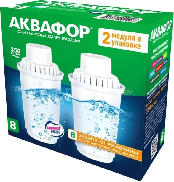 Комплект картриджей АКВАФОР В8 (В100-8)
