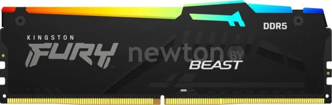 Оперативная память Kingston FURY Beast RGB 8ГБ DDR5 4800МГц KF548C38BBA-8