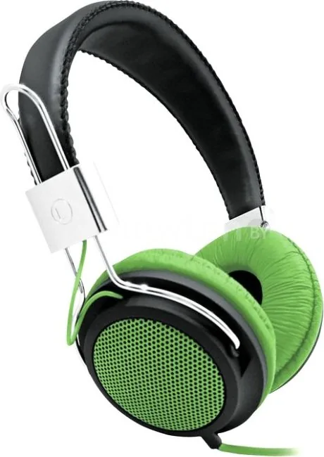 Наушники BBK EP-3500S (черный/зеленый)
