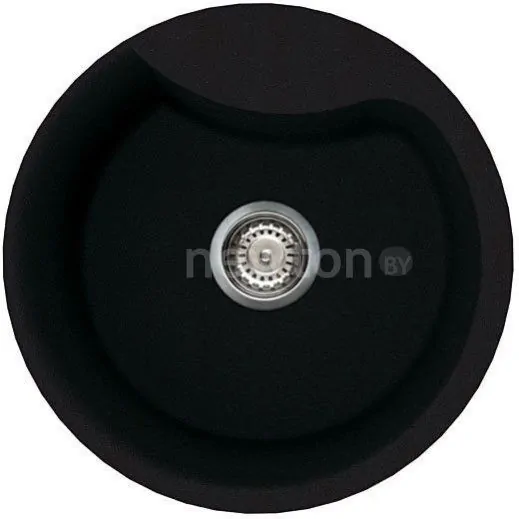Кухонная мойка Elleci Ego Round Full Black 40
