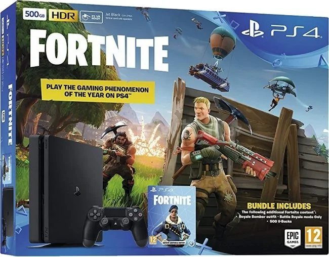 Игровая приставка Sony PlayStation 4 Slim 500GB Fortnite Battle Royal Bomber Pack