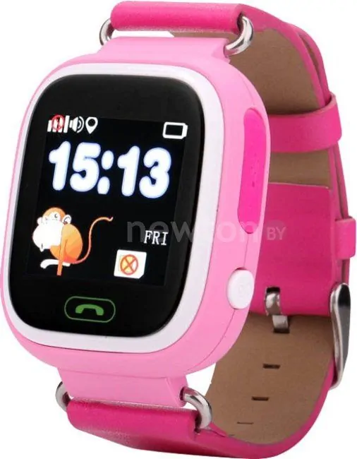 Детские умные часы Wonlex Q80 (розовый)