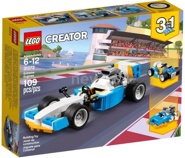 Конструктор LEGO Creator 31072 Экстремальные гонки
