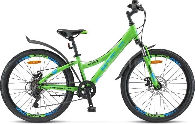 Велосипед Stels Navigator 430 MD 24 V010 2021 (зеленый)
