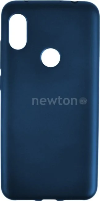 Чехол Case Deep Matte для Xiaomi Note Redmi 6 Pro (синий)