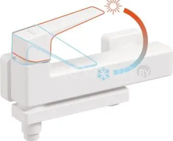 Смеситель Deante Blur Bianco BQL_A12M