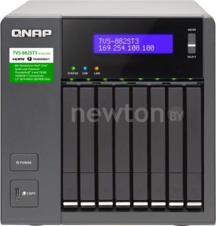 Сетевой накопитель QNAP TVS-882ST3-i7-16G