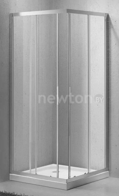 Душевой уголок BelBagno SELA-A-2-90-Ch-Cr 90x90 (стекло шиншилла)