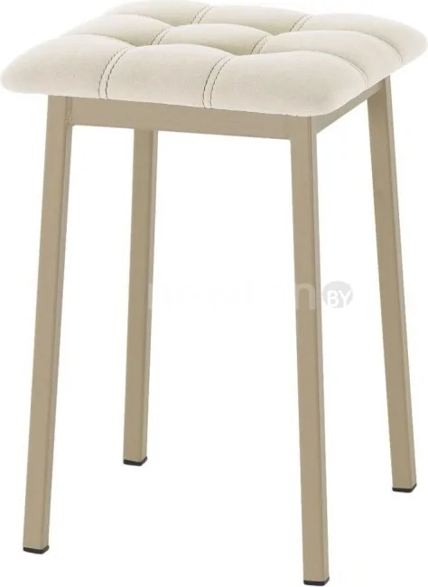 Табурет AMC Comfort 7К10.3 (кожзам, бежевый/капучино)