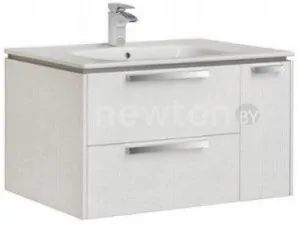 Roca Тумба Lago 857296806 с умывальником Victoria 80 (белый)