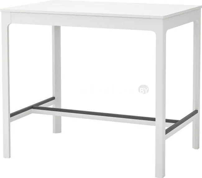 Барный стол Ikea Экедален (белый) 104.005.16