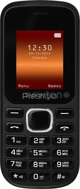 Телефон Prestigio Wize F1 (черный)