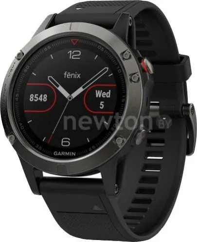 Умные часы Garmin Fenix 5 47mm (серый/черный) [010-01688-00]