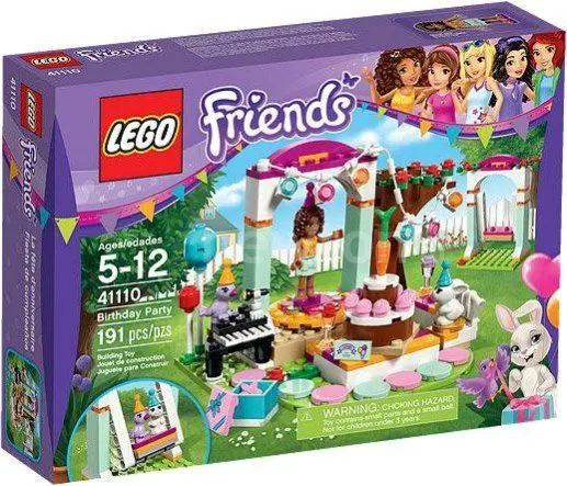Конструктор LEGO Friends 41110 День рождения (Birthday Party)