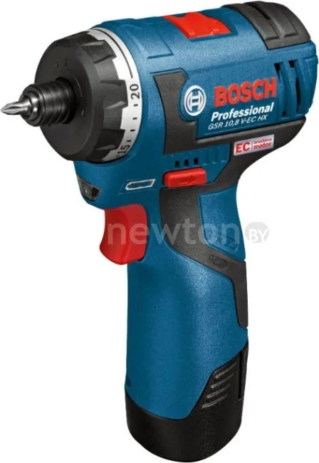 Шуруповерт Bosch GSR 12V-20 HX Professional 06019D4100 (с 2-мя АКБ, кейс)