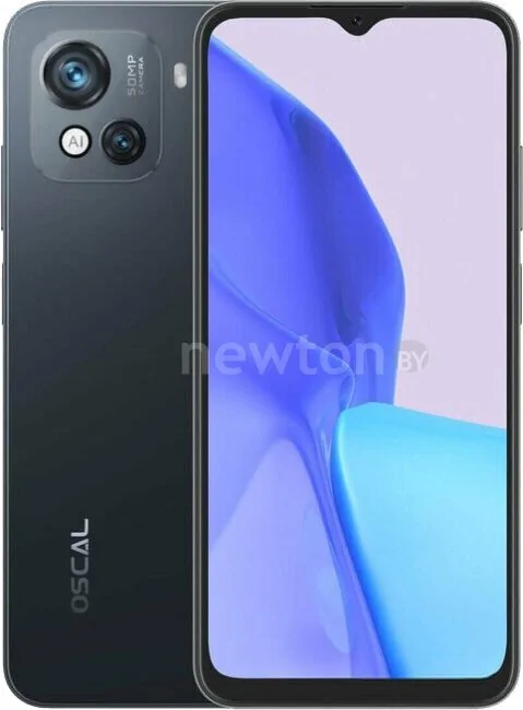 Телефон Oscal C80 8GB/128GB (черный)