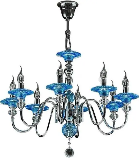 Подвесная люстра Lightstar AZZURRO 699084 (хром)