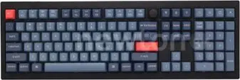 Клавиатура Keychron V6 Max V6M-D4 (Gateron Jupiter Banana, с гравировкой)