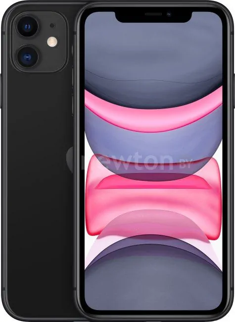 Телефон Apple iPhone 11 256GB Dual SIM (черный)