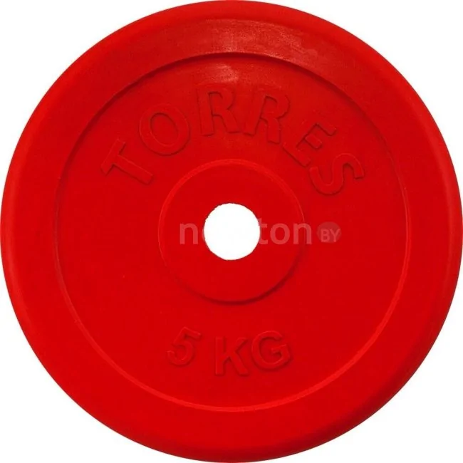 Диск Torres PL50405 25 мм 5 кг (красный)