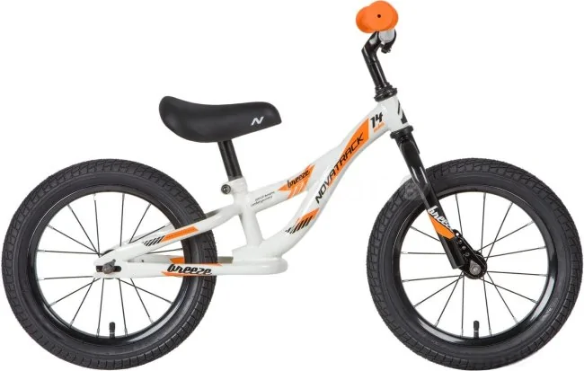 Беговел Novatrack Breeze 14 2020 (белый)