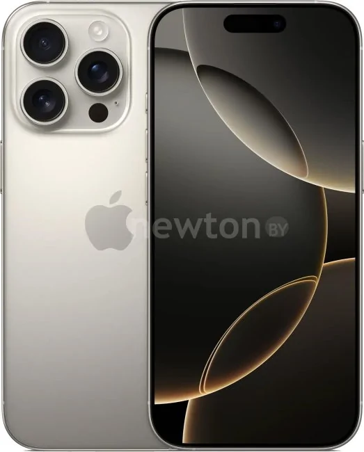 Телефон Apple iPhone 16 Pro Dual eSim 128GB (природный титан)