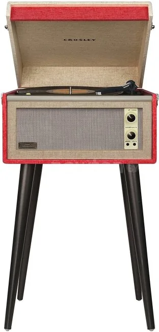 Виниловый проигрыватель Crosley Dansette Bermuda (красный)