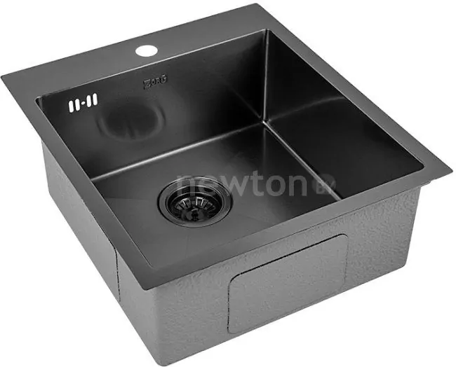 Кухонная мойка ZorG ZRN 5045 Nano PVD Gunblack