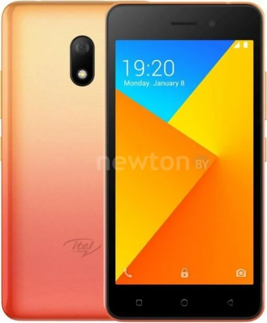 Телефон Itel A16 Plus (оранжевый)