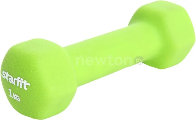 Гантель Starfit DB-201 1 кг (зеленый)