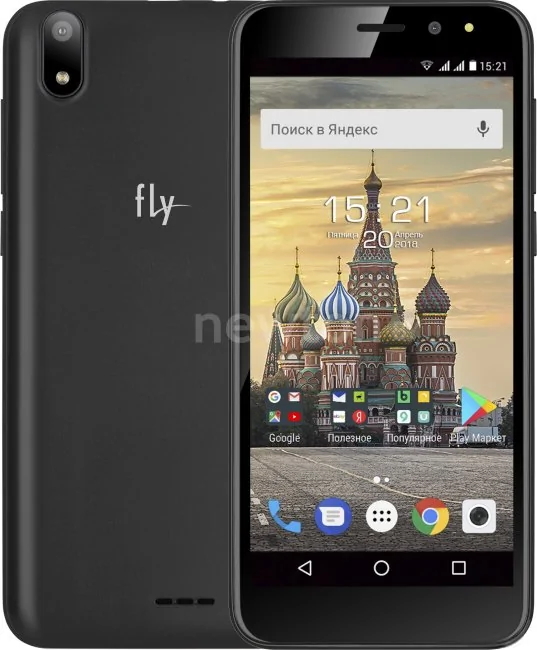 Телефон Fly Life Compact (черный)
