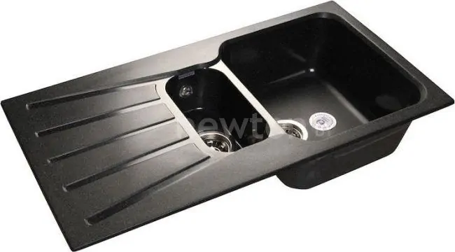 Кухонная мойка GranFest GF-S940KL (черный)